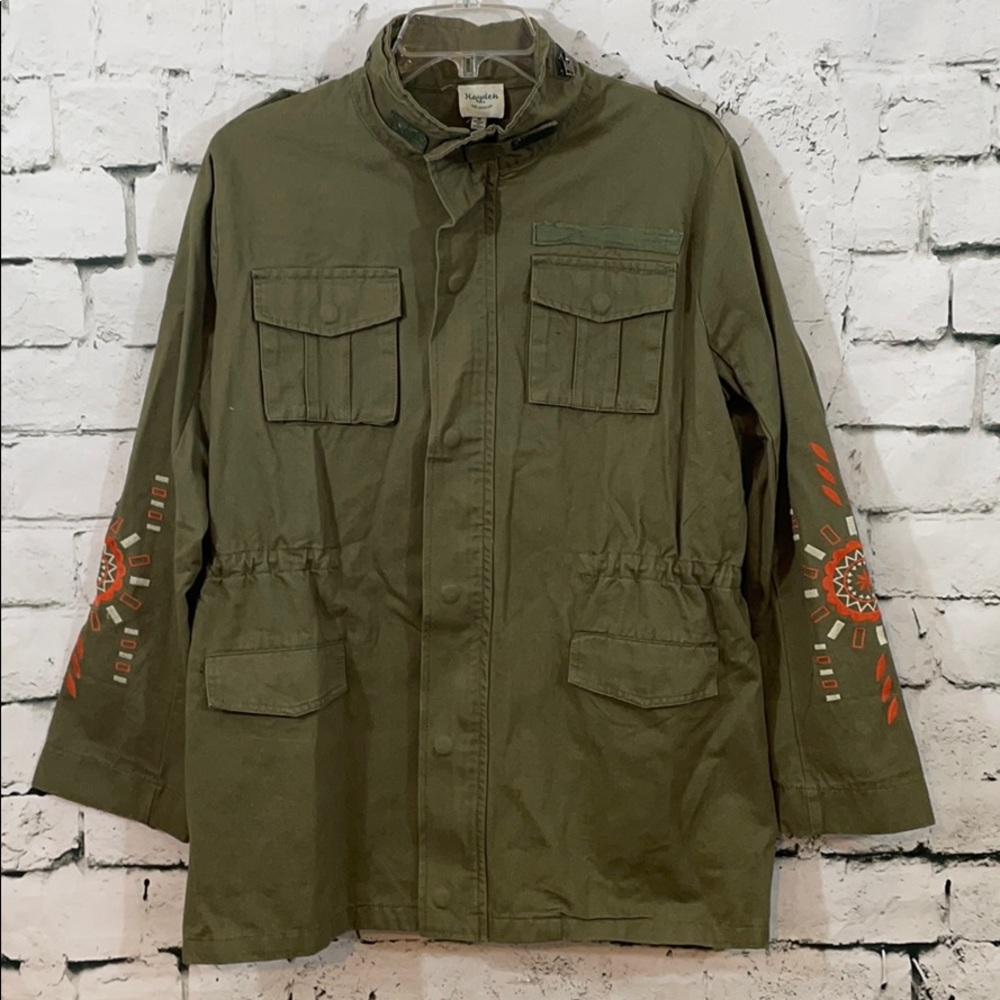 Hayden Los Angeles olive green army style jacket